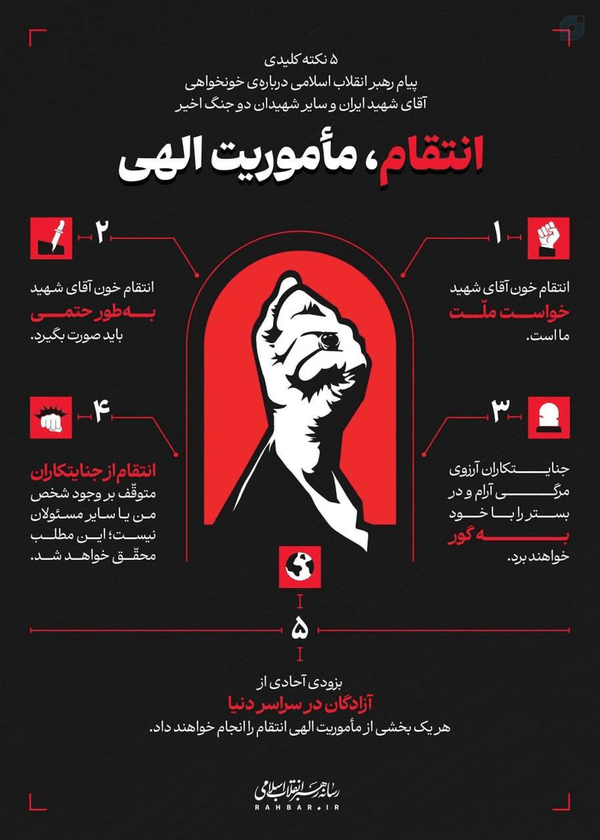 انتقام، کطالبه اقا و امت مبعوث، وقتی گقتمان و قدرت، به صورت معکوس عمل می کند.