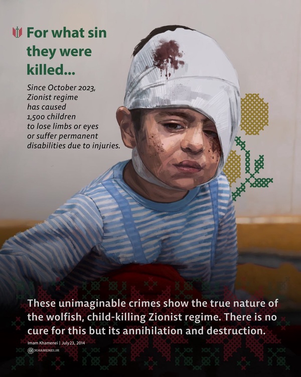For what sin they were killed...