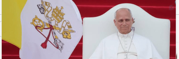 ‌Pope Leo XIV‌'s header picture