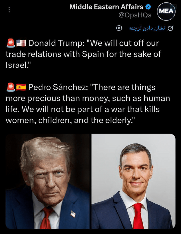 We will not be part of a war that kills women, children, and the elderly