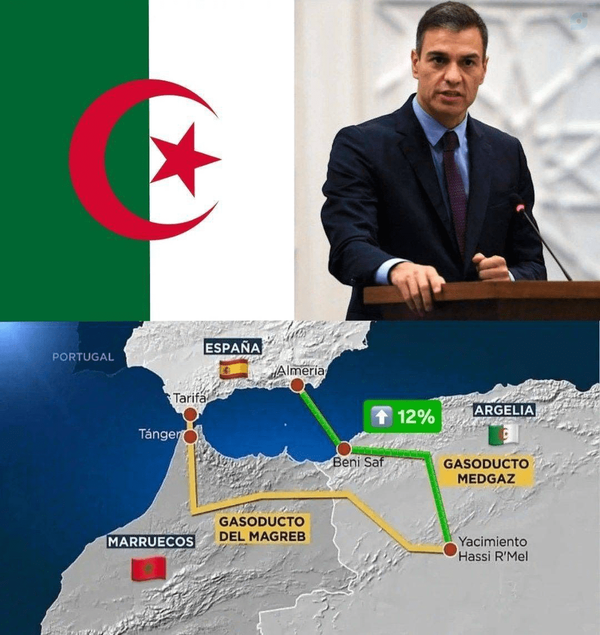 الجزایر اعلام کرد که بخاطر مواضع اسپانیا در جنگ علیه ایران و غزه، با گاز ارزان‌تر و حداکثر صادرات به این کشور پاداش می‌دهد.