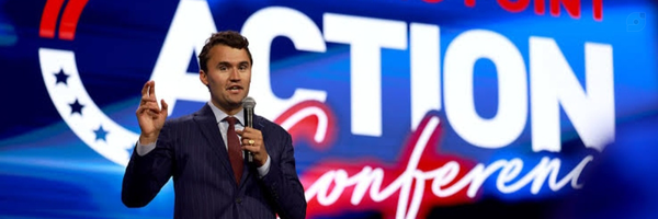 ‌Charlie Kirk‌'s header picture