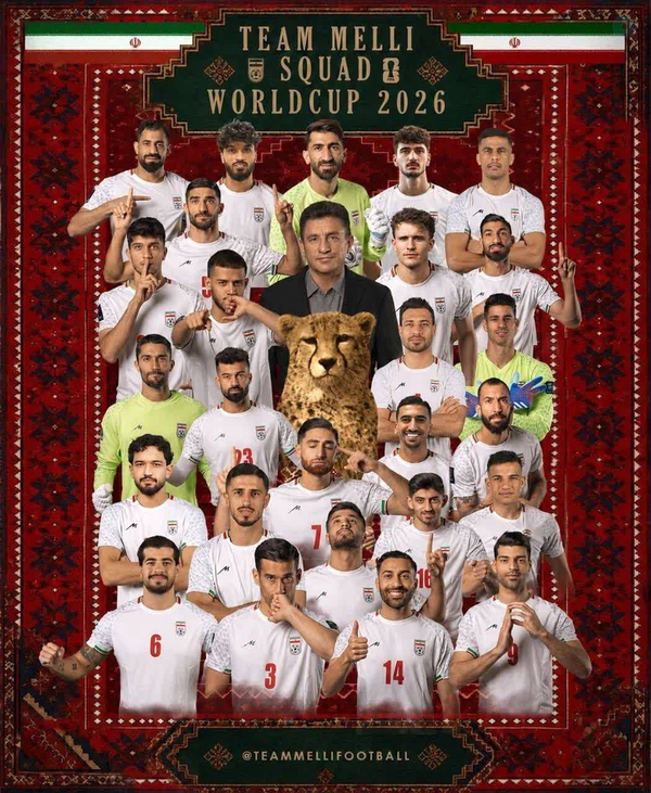 همه ی  نفرات تیم ملی ایران ۰۰۰۰۰۰۰۰