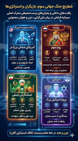 بازیگران جنگ جهانی سوم