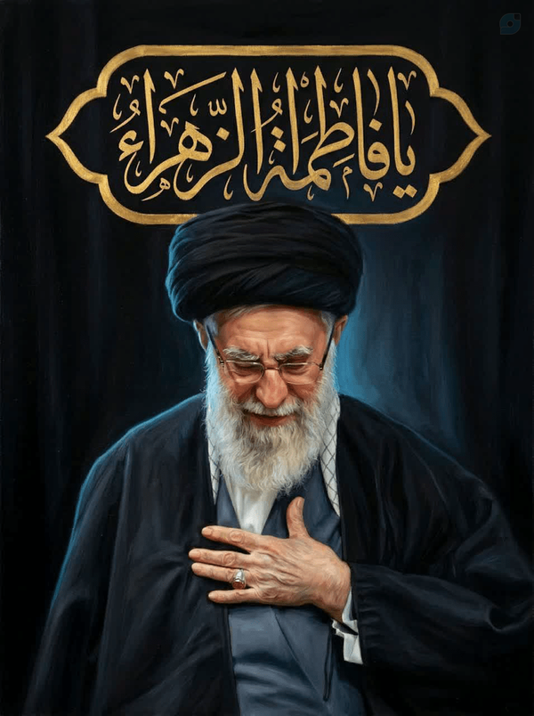 #امام شهید 
#یا فاطمهُ الزهراء