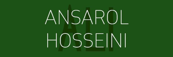 ‌علی انصارالحسینی‌'s header picture