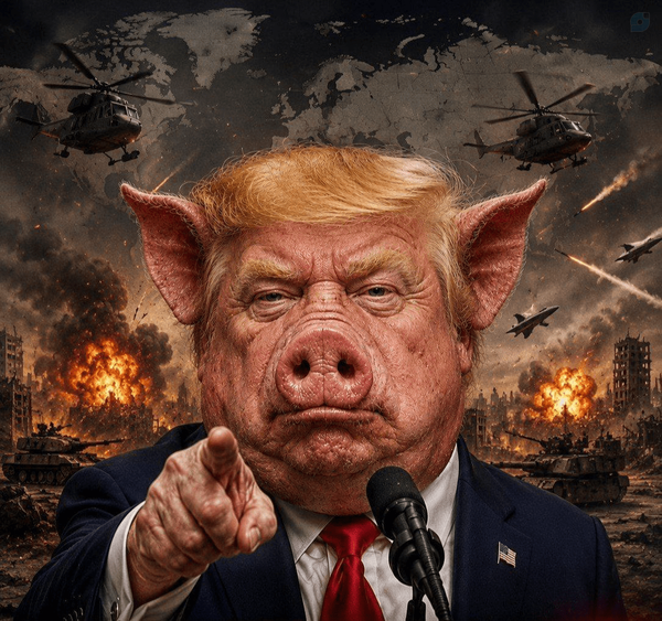 ترامپ🐷 : ایرانی‌ها علی‌رغم محاصرۀ دریایی آمریکا، قادر به کاشت مین در تنگۀ هرمز هستند.