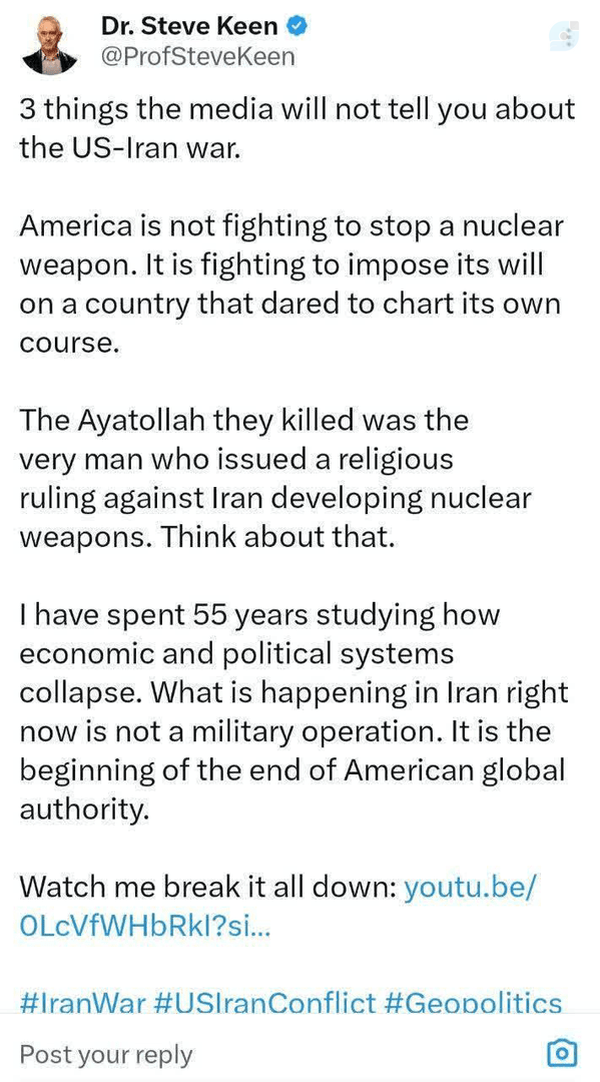 این جنگ آغاز پایان اقتدار جهانی آمریکاست