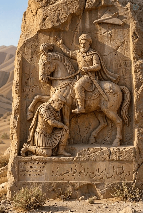 در مقابل #ایران زانو خواهید زد..