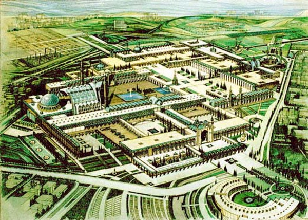 The‌ orginal desing‌ of Tehran's Mosalla