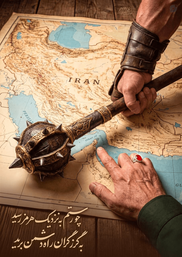 چو رستم به نزدیک هرمز رسید
به گرز گران راهِ دشمن بُرید