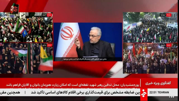 گفتگوی مسعود قالیباف فردا شب پخش می‌شود