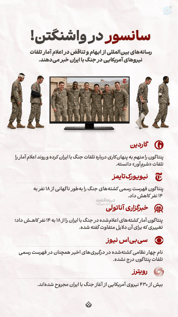 سانسور در واشنگتن!