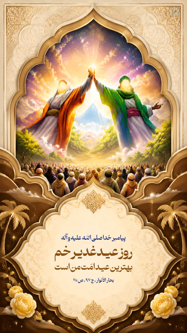 عید غدیر  بهترین عید امت